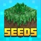 From the makers of Skins Pro Creator for Minecraft comes the ultimate Minecraft seeds collection