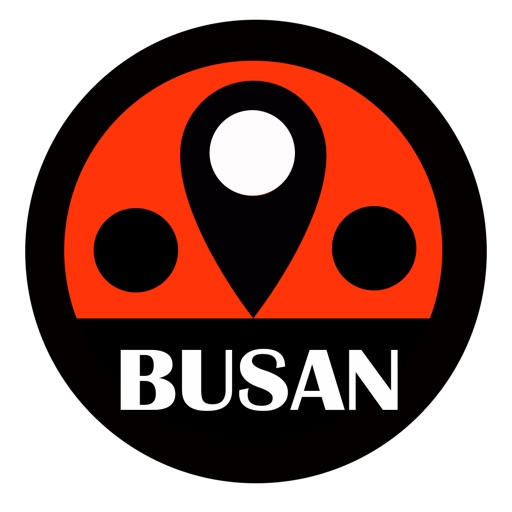 Busan travel guide with offline map and Busan Seoul BTC metro underground transit by BeetleTrip icon