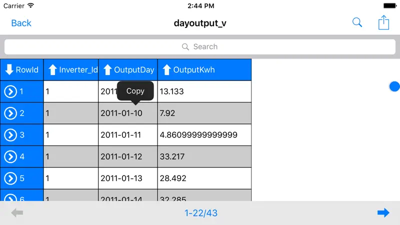 SQLite - Browse Editor Manager screenshot 2 of 5
