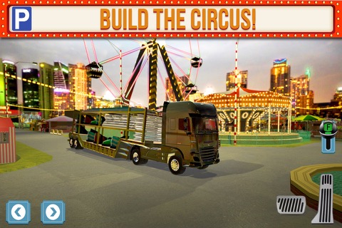 Amusement Park Fair Ground Circus Trucker Parking Simulatorのおすすめ画像2