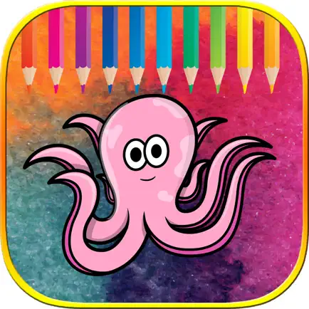 Cute sea animals colorin books learning for preschool Cheats