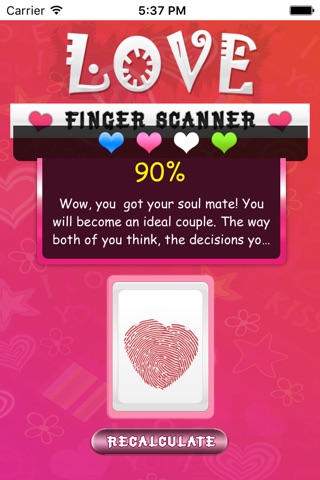 Love finger scanner prank screenshot 4