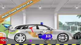 Game screenshot Police Car Wash & Design apk