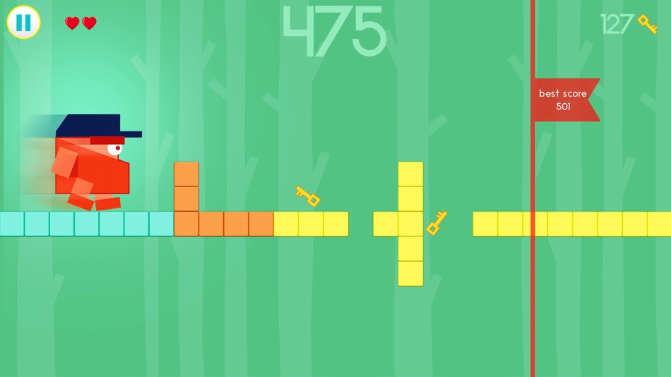 #1. Mr. block man (iOS) Podle: zurab inaishvili