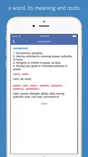 classical root dictionary iphone screenshot 4