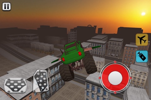 Flying 4x4 Off Road Racing Truck screenshot 4