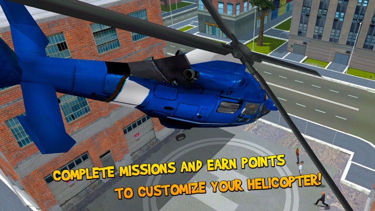 City Helicopter Flight Simulator 3D screenshot-3