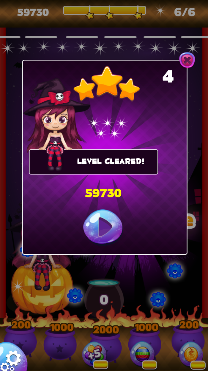 Bubble Candy Shooter Halloween