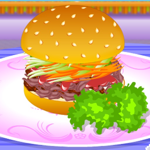 Bbq Pork Sandwich - Cooking games Icon