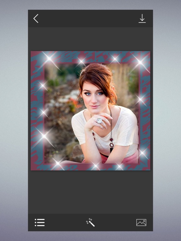 Girly Pics Photo Frames - Instant Frame Maker & Photo Editor iPad screenshot 4 - Photo & Video app