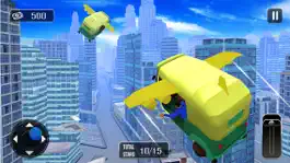 Game screenshot Futuristic Flying tuk tuk rickshaw simulator 3D mod apk