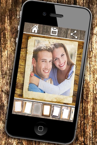 Vintage photo frames Photo editor for framing - Premium screenshot 2