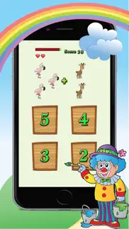 genuis math kids of king plus kindergarten grade 1 addition & subtraction iphone screenshot 2