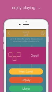 Matchsticks - Brain game screenshot #5 for iPhone