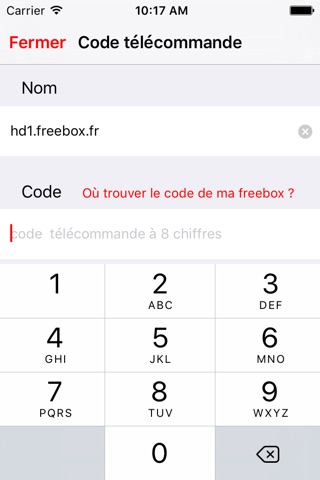 freezape - telecommande screenshot 4