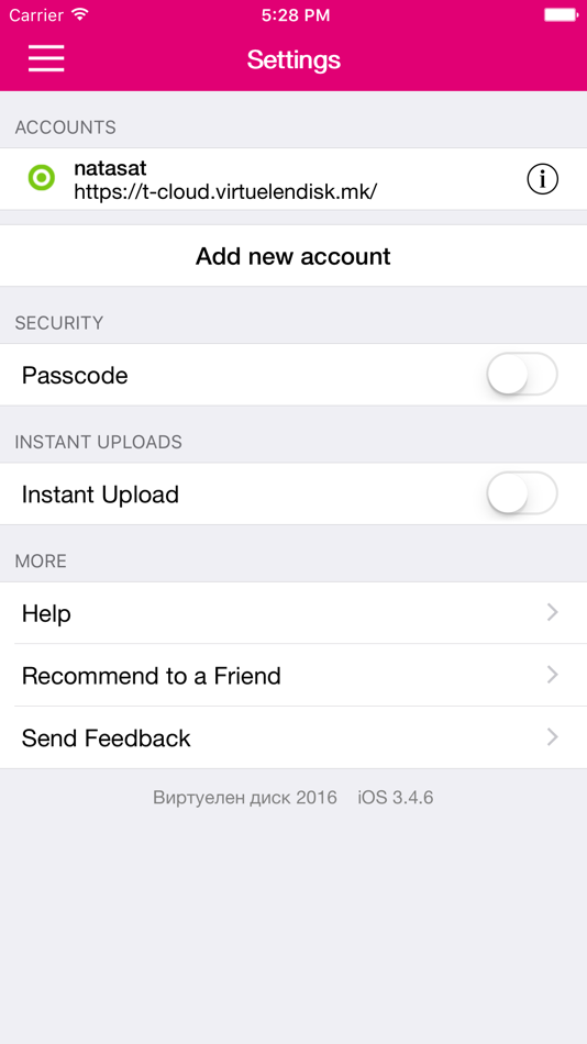 #4. Virtuelen Disk 2.0 (iOS) 由: Makedonski Telekom AD - Skopje