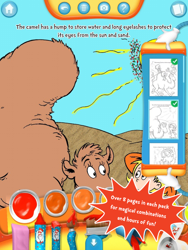 Dr. Seuss's The Cat in the Hat Color & Create!(圖2)-速報App