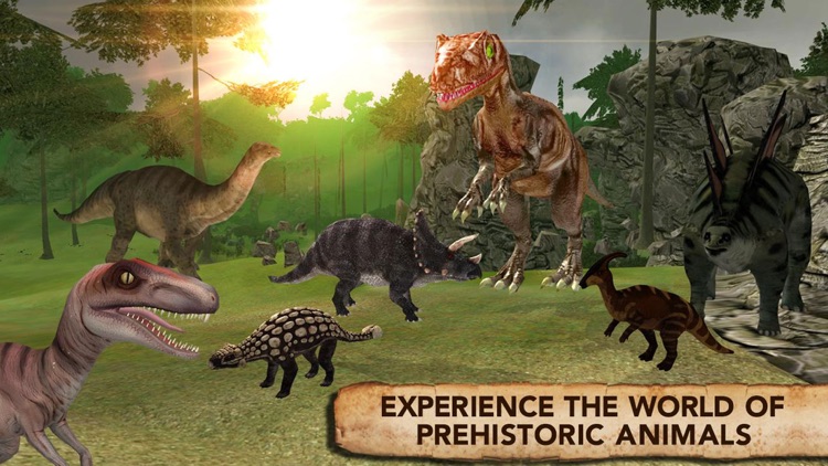 Dinosaur Simulator Trex Destruction Jurassic Forest & City Hungry Dino Carnage