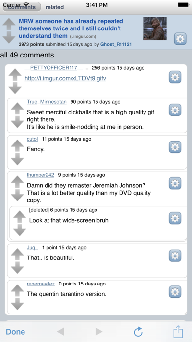 Reaction GIFs Screenshot
