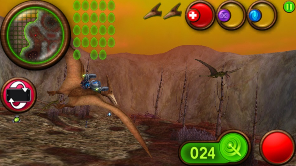 #5. Nanosaur 2 Free (iOS) 由: Pangea Software, Inc.