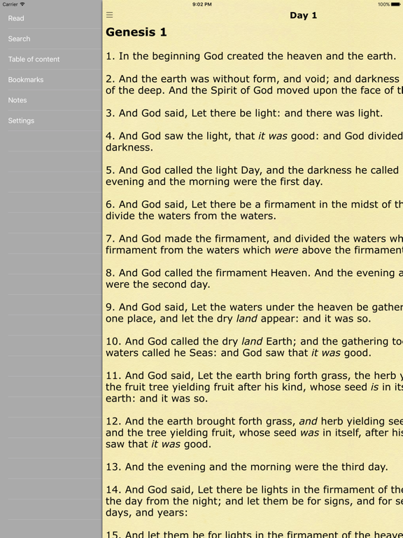 Screenshot #6 pour Chronological Bible in a Year - KJV Daily Reading