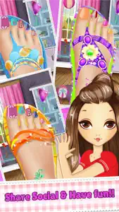 Foot Nail Art Beauty Salon Game Cute Designs And Manicure Ideas for Girls screenshot #5 for iPhone