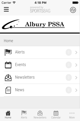 Albury PSSA screenshot 2