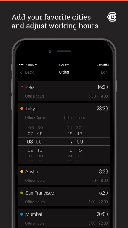 Circa - World Time and Meeting Planner for Travelers!