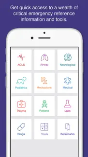 informed’s emergency & critical care guide iphone screenshot 1