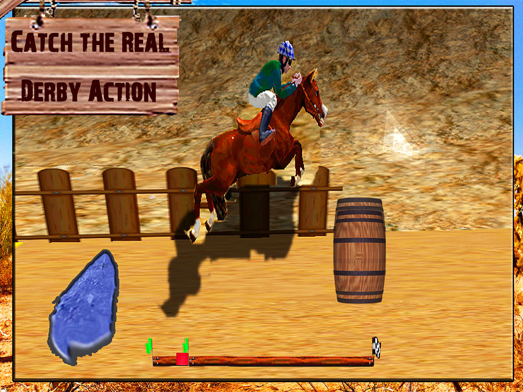 Texas Horse Racing Champion – Simulated Horseback Jockey Riding in West Haven Derby Race 2016 screenshot 10