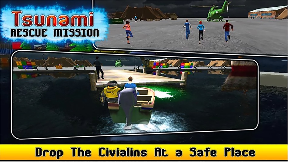 #5. Tsunami Rescue Mission (iOS) 由: Laeeque Ahmad
