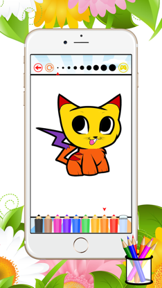 Cat&Dog Coloring Book-Learn Drawing and Painting For Kids screenshot 2