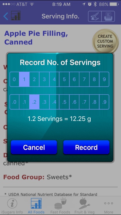 iSugars - iNutrient: Sugars screenshot-4