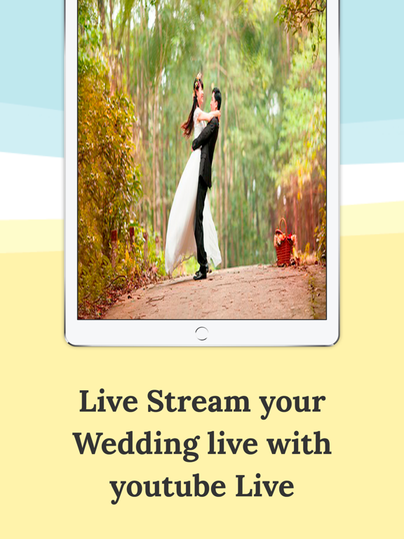Live Events- For Youtube LiveStream iPad screenshot