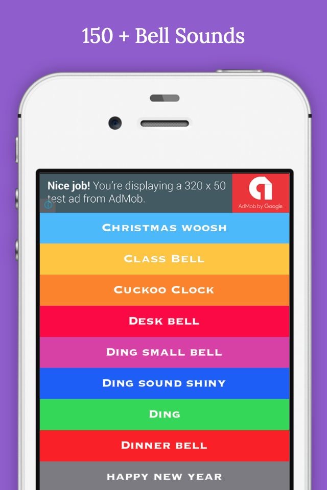 Bell Sounds FREE (Christmas,Fire alarm,Police Siren,Schoo Bells Sound) screenshot 3