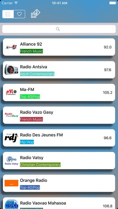 Screenshot #2 pour Madagascar Radio News / FM - AM