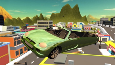 How to cancel & delete Flying Limo Open Car Edtion Simulator 2016 from iphone & ipad 1