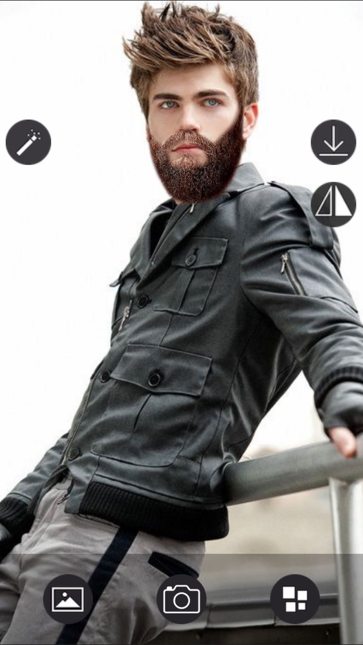Beard Photo editor - Live Camera