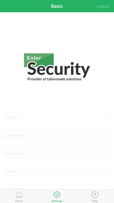 Enter Security Basic Screenshot 3 - AppWisp.com
