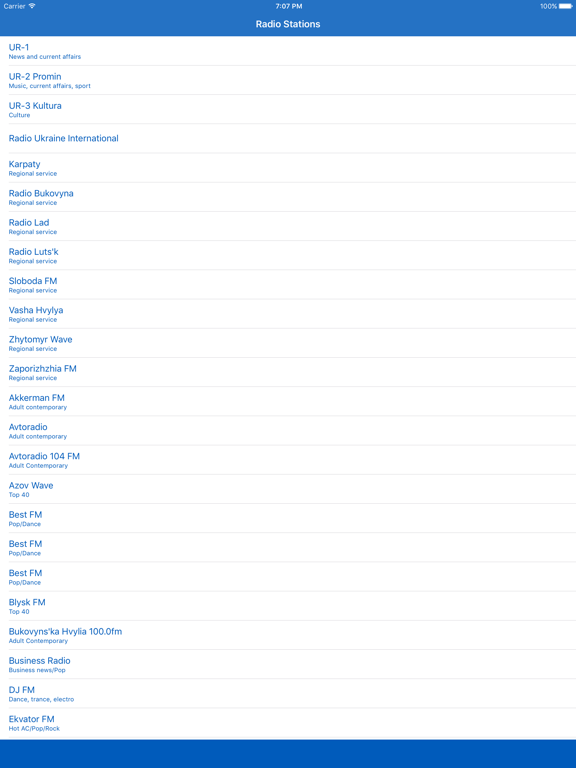 Screenshot #4 pour Radio Ukraine FM - Streaming and listen to live Ukrainian online music and news show