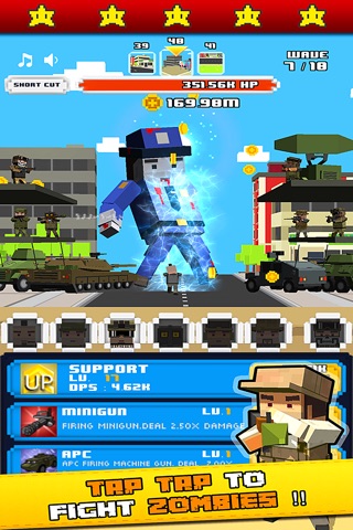 Tap Zombies Idle Clicker Game screenshot 3