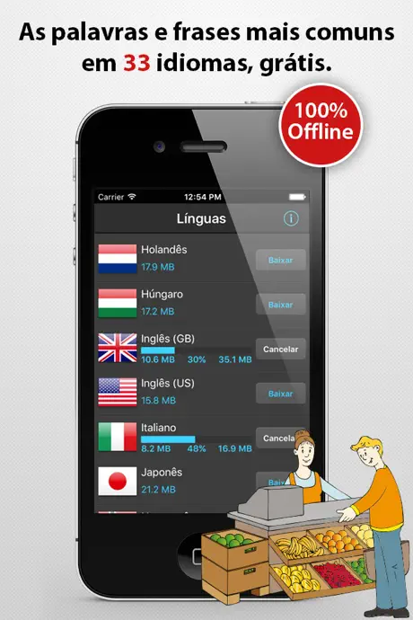 Guia de Conversação – mais de 30 idiomas