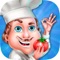 Food Court Bistro Fever Restaurant - Chef Cooking Sausages & Sandwich Scramble Games