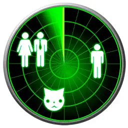 Radar Scanner People Joke app icon