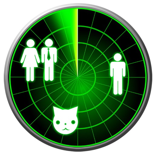 Radar Scanner People Joke icon