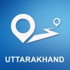 Uttarakhand, India Offline GPS Navigation & Maps
