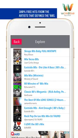 Game screenshot 80sMusicCloud - The Ultimate Hits of the Eighties apk