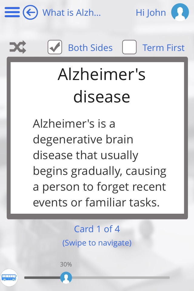 Alzheimer's and Parkinson's Disease by GoLearningBus screenshot 2