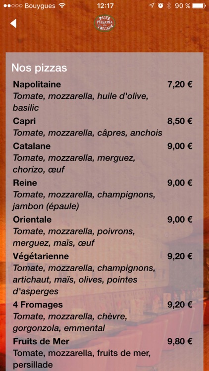 Pizzeria Via Toscane screenshot-3