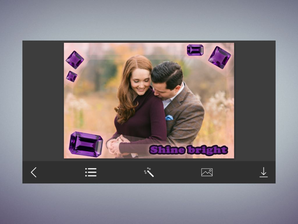 Glitter Photo Frames - Instant Frame Maker & Photo Editor